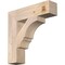 Ekena Millwork Balboa Block Smooth Bracket, Douglas Fir, 5 1/2"W x 24"D x 24"H BKT06X24X24BOA05SDF - alternate 1